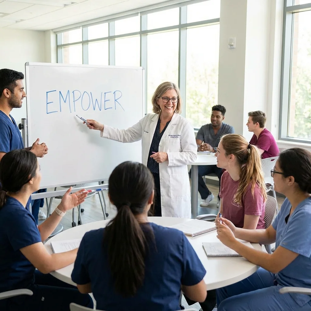 Teacher facilitating EMPOWER workshop