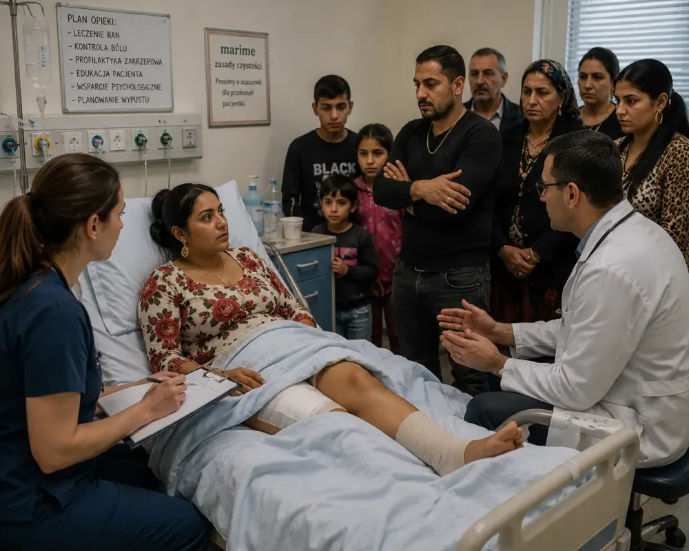 Versorgung einer Patientin aus der Romani-Kultur