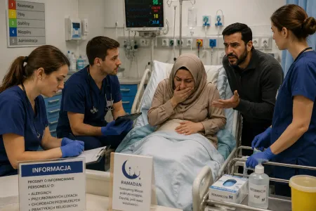 Versorgung einer muslimischen Patientin