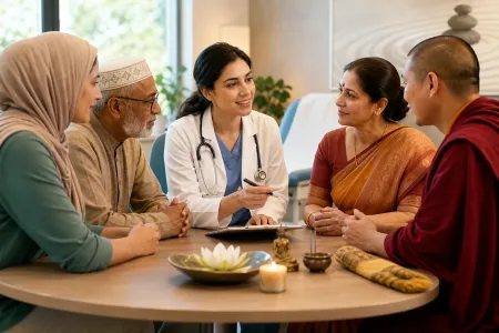 Religiöses Puzzle — Religiöse, spirituelle und kulturelle Praktiken im Zusammenhang mit Gesundheit